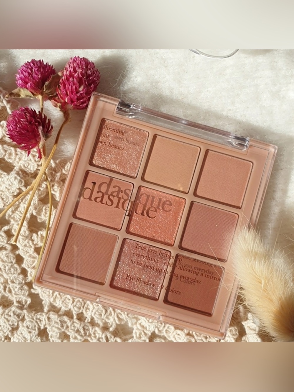 Dasique 5 Sunset Muhly eyeshadow pallete South Korean Asian makeup Kpop k pop